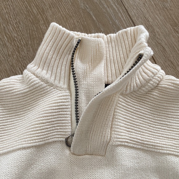 Zara knitted cream sweater, size 6-7 - Picture 4 of 6